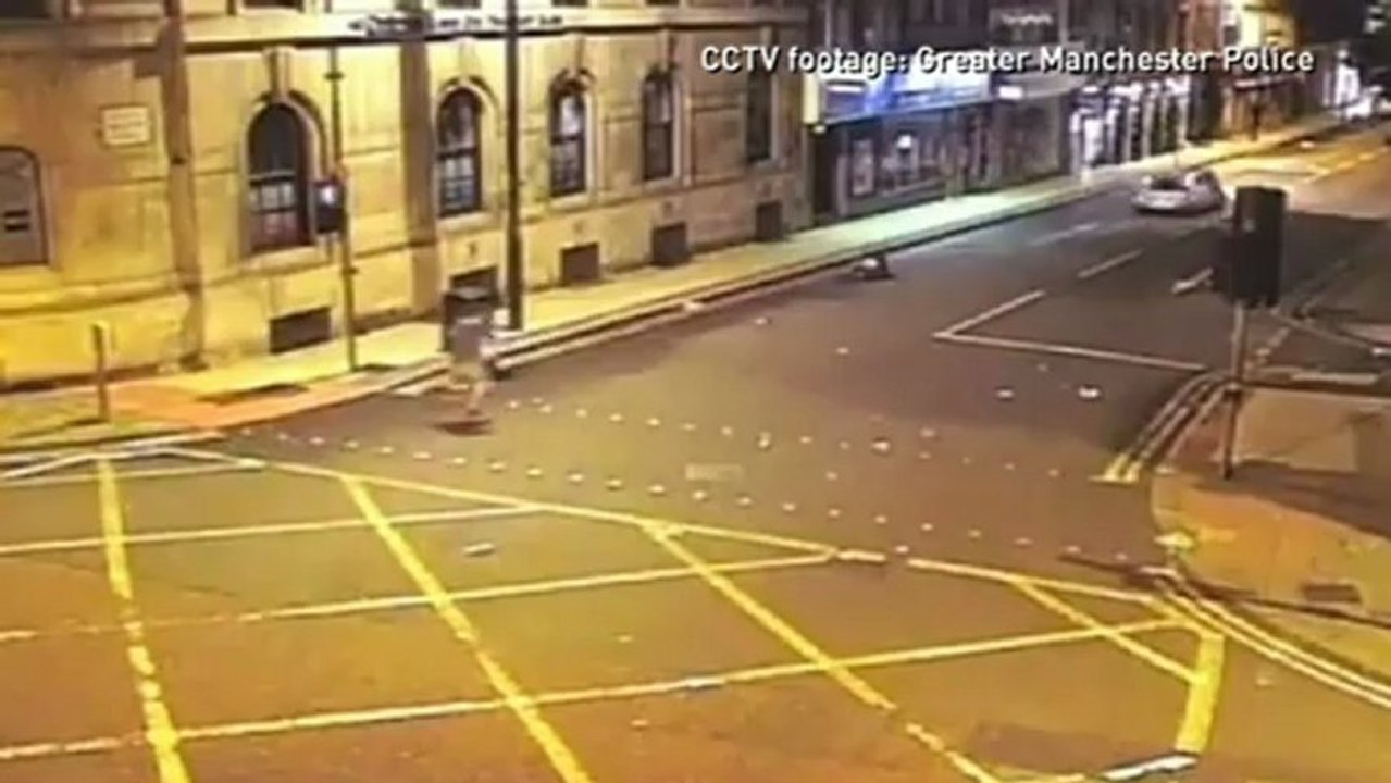 DRAMATIC CCTV FOOTAGE: Police release video of hit and run