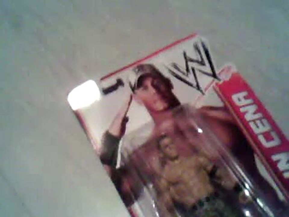 Ma nouvelle figurine de catch John Cena