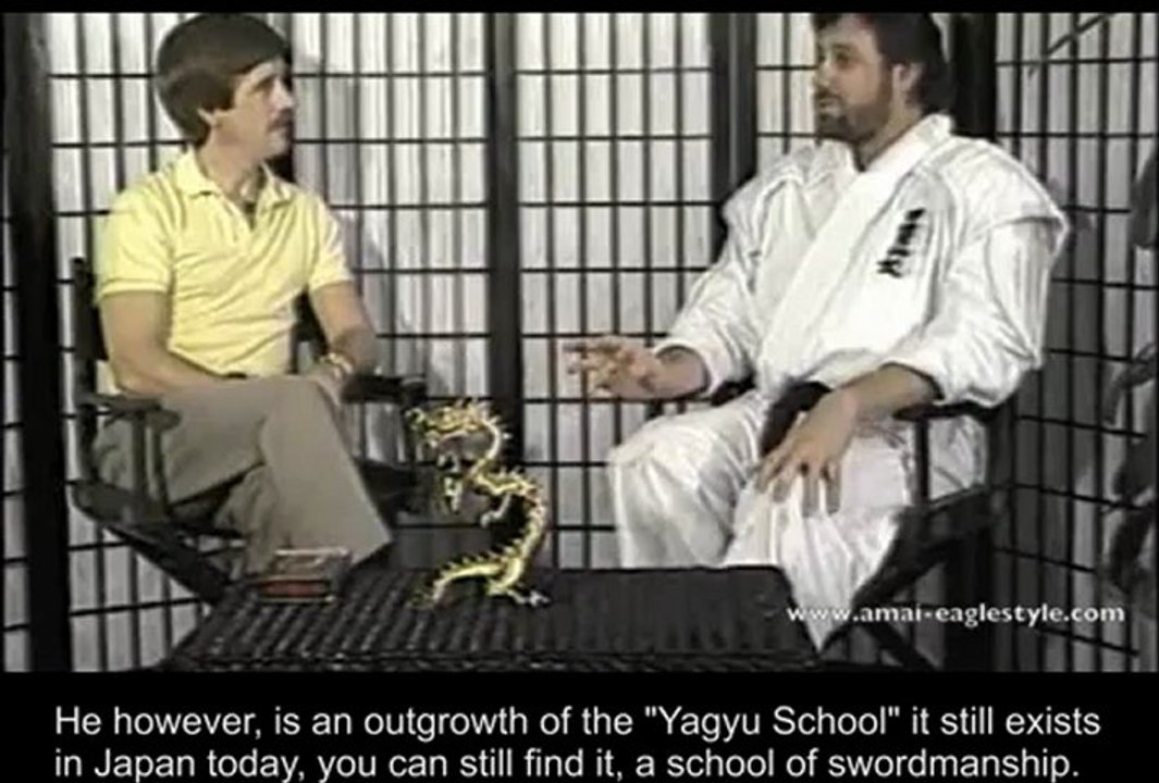 Shidoshi Frank Dux, Dux Ryu Ninjitsu derived from the Yagyu Ryu school ...