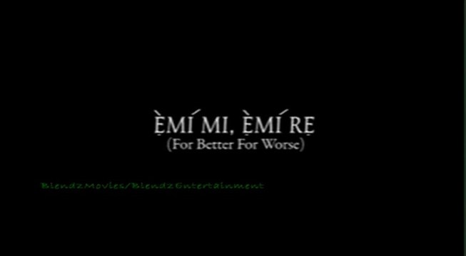 EMI MI, EMI RE (FOR BETTER FOR WORSE) 1-1