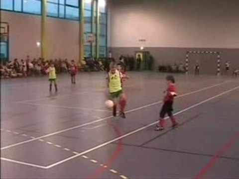 Jérémie dribble et marque: RC Caudebec