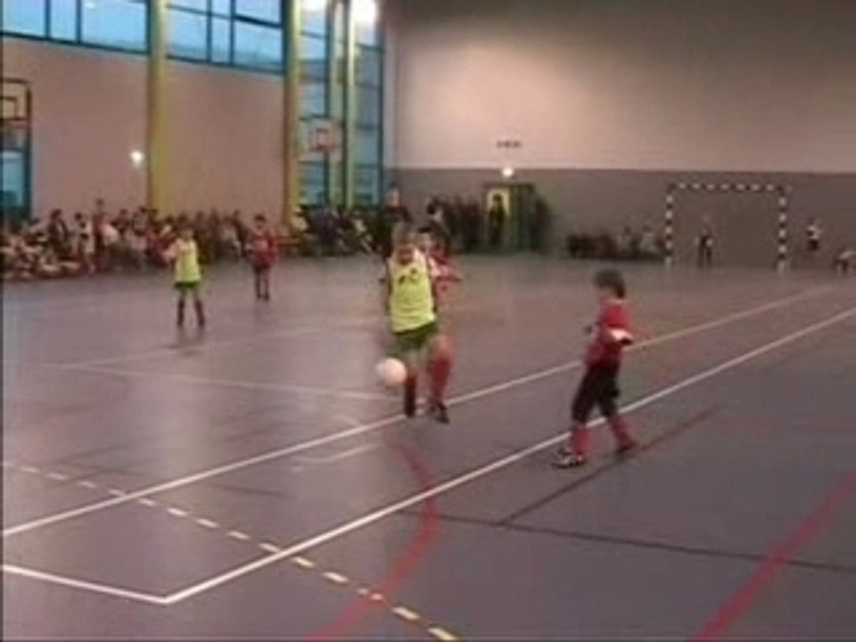 Jérémie dribble et marque: RC Caudebec