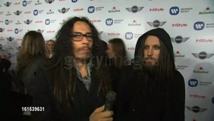 Munky and Head interviewed at Warner Music Group GRAMMY Celebration