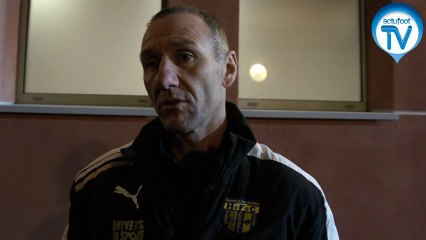 Réaction d'André Blanc (HFC) après Monaco - Hyères (CFA)