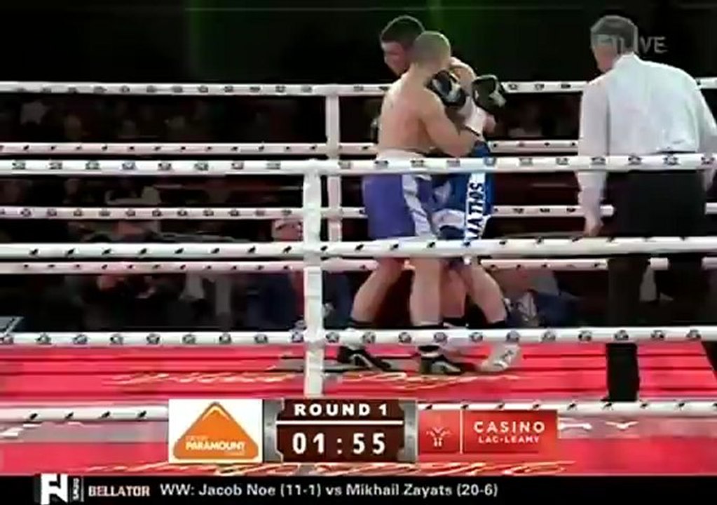 Francis Lafreniere vs Pawel Seliga 2013-02-16