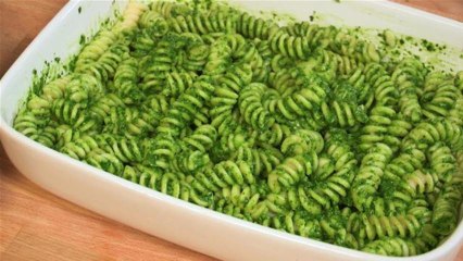 Cooking For Kids: Spinach Pesto Pasta