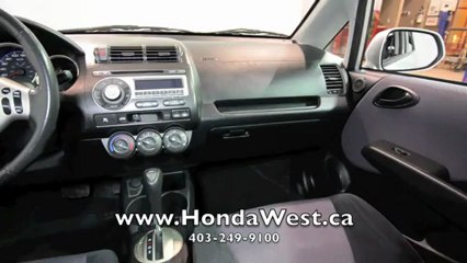 Used Car 2007 Honda Fit Sport at Honda West Calgary