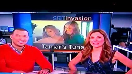 Tamar Braxton on OMG Insider on the set of Video: Love & War