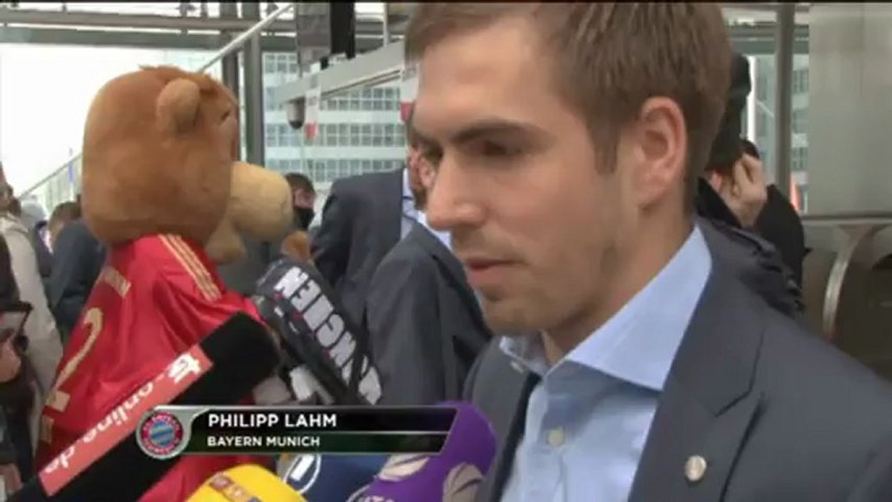 Müller: ''Wir fahren mit breiter Brust nach London''