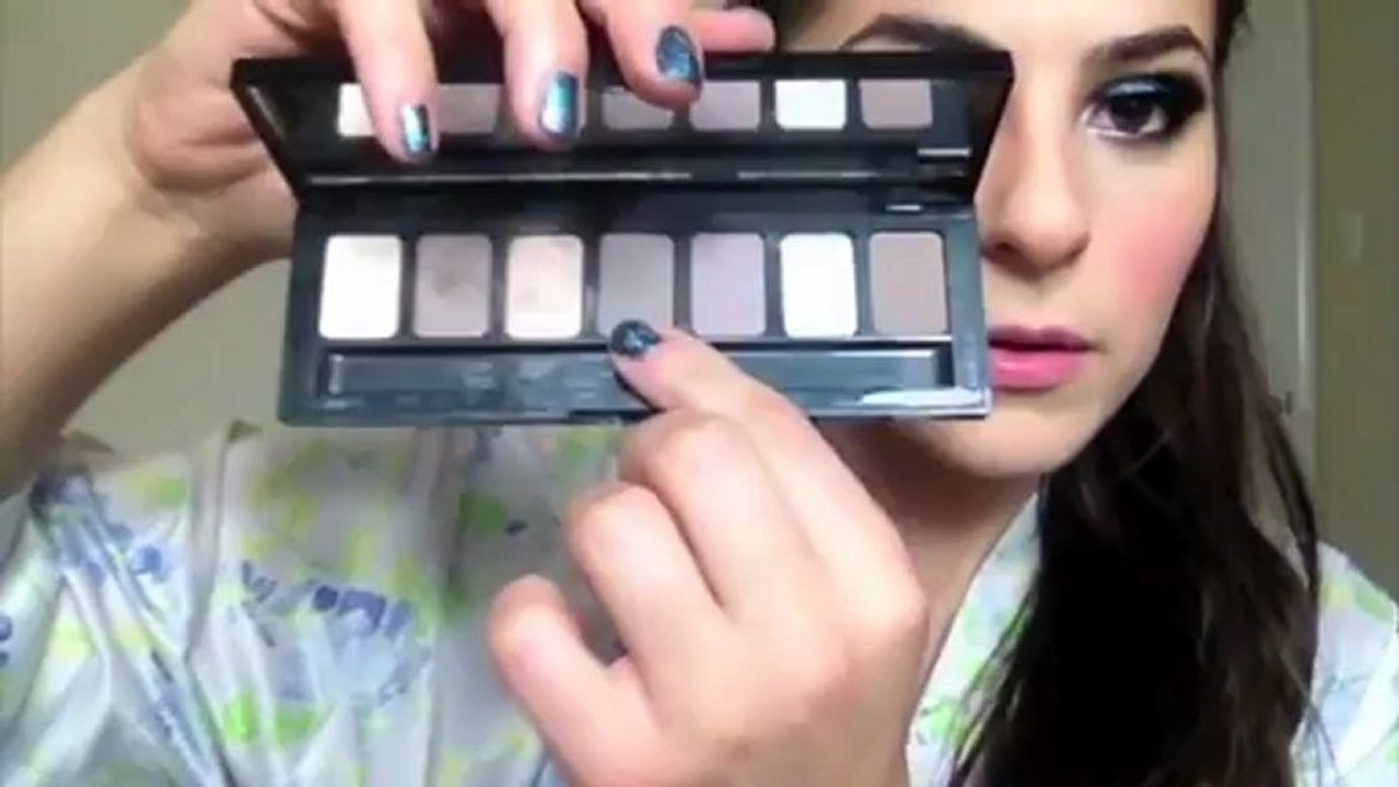 Yılbaşı Parti Makyajı ve Çorapla Donut Topuz Yapımı