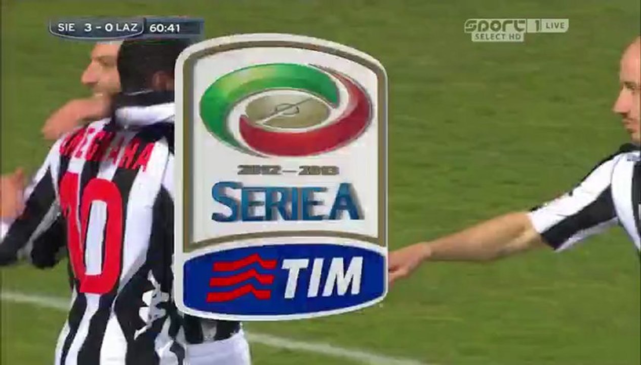 Serie A : Siena vs Lazio 3-0