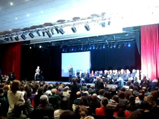 Bertrand Delanoë Rythmes scolaires 3e réunion publique