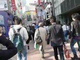 Les Corotzilla, piétons sur le crossing de Shibuya