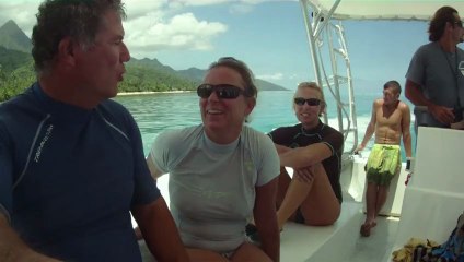 Plaisirs marins à Moorea le 7 octobre 2012