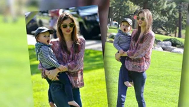 Miranda Kerr in the Park with Flynn