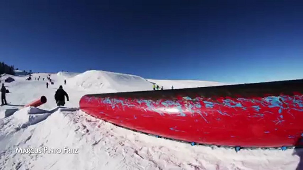 Snowpark Waidring Steinplatte: Freeski Playgrounds - 26.01.2013