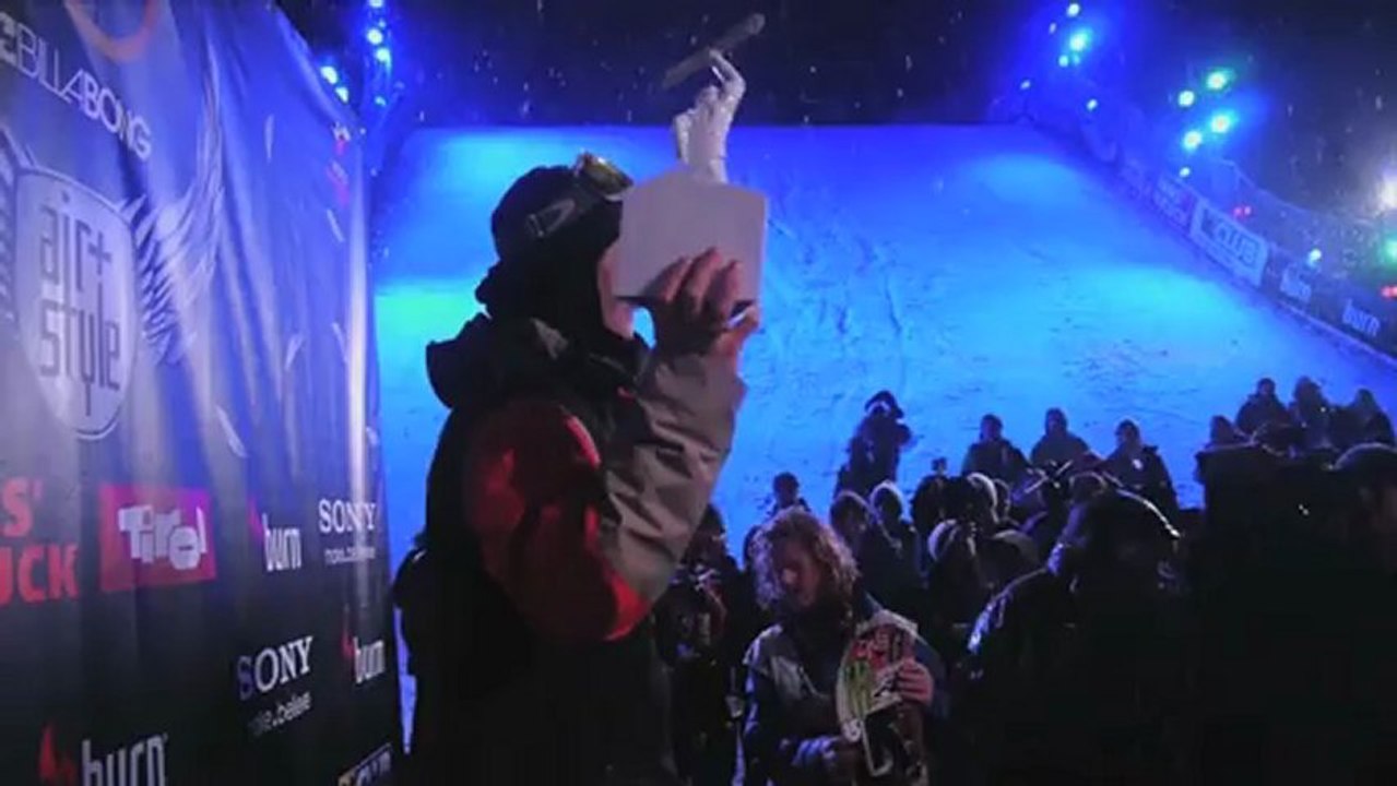 Sebastien Toutant is World Snowboard Tour Big Air Champion 2012/13 – Eric Willett wins Billabong Air & Style
