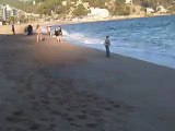 plage Lloret de Mar novembre 2102