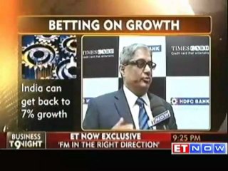 Budget 2013 : Finance Minister in the right direction, says Aditya Puri
