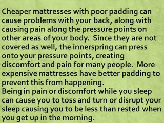 Why You Shouldn't Go Cheap When Buying a New Mattress
