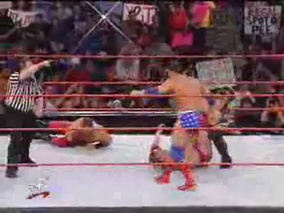 WWF RAW - Chris Benoit & Chris Jericho vs. Kurt Angle & William Regal