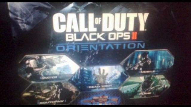NEW Black Ops 2 Second DLC Pack Orientation Leaked? + New Maps Mobile, Water, SouthPaw, Plane