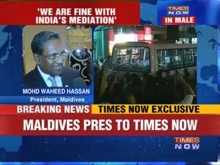 Exclusive: "Mohamed Nasheed must face law" - Maldivian President