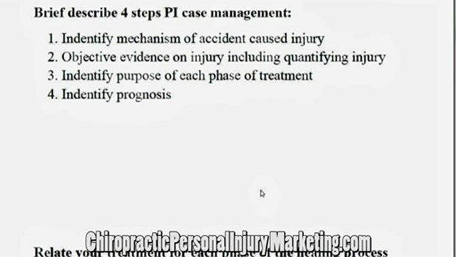Four Steps Chiropractic Attorney Referral Letter