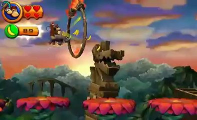 Donkey Kong Country Returns 3D - Trailer d'annonce