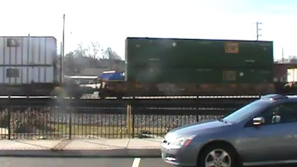 Norfolk Southern Intermodal train west through AustellGa.