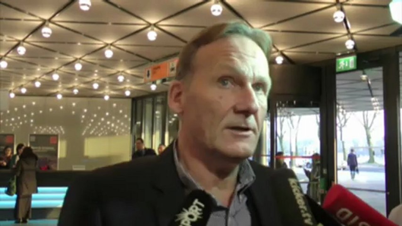 Hans- Joachim Watzke:  " Drücke den Bayern für London die Daumen "