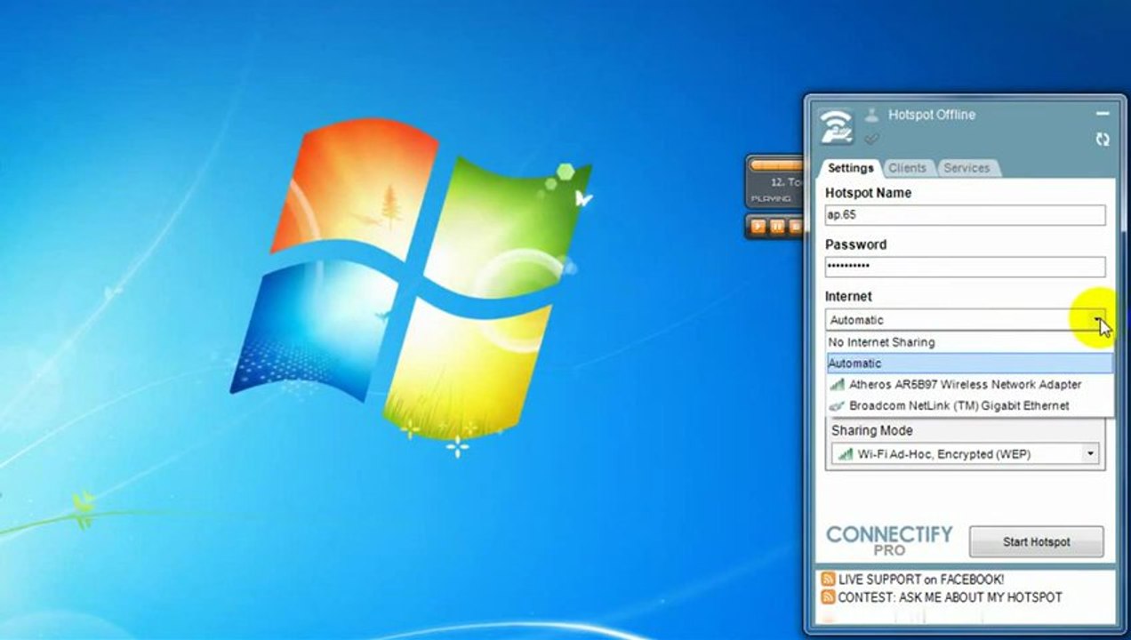 CONNECTIFY PRO 3.7  and  license key crack free full download ! Serial keygen   Connectify 3.6 tutorial