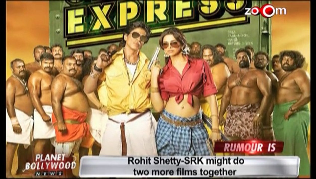 Rohit Shetty & Shahrukh might do two more films together after 'Chennai Express'