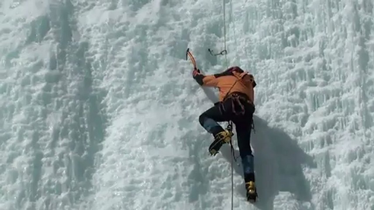 ice climbing