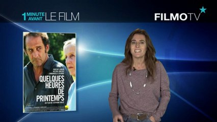 Présentation du film "Quelques heures de printemps" de Stéphane Brizé