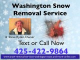 Washington Snow Removal Services
