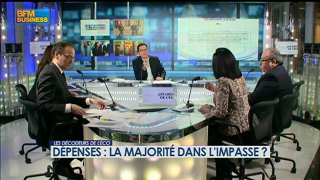 Dépenses : la majorité dans l’impasse ? - 18 février - BFM : Les décodeurs de l'éco 2/5