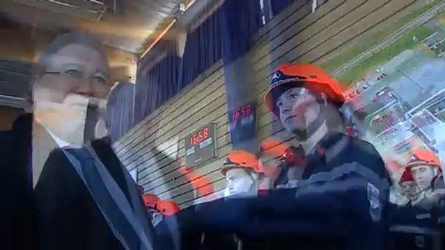 Remise des parkas aux jeunes sapeurs-pompiers de l'Oise