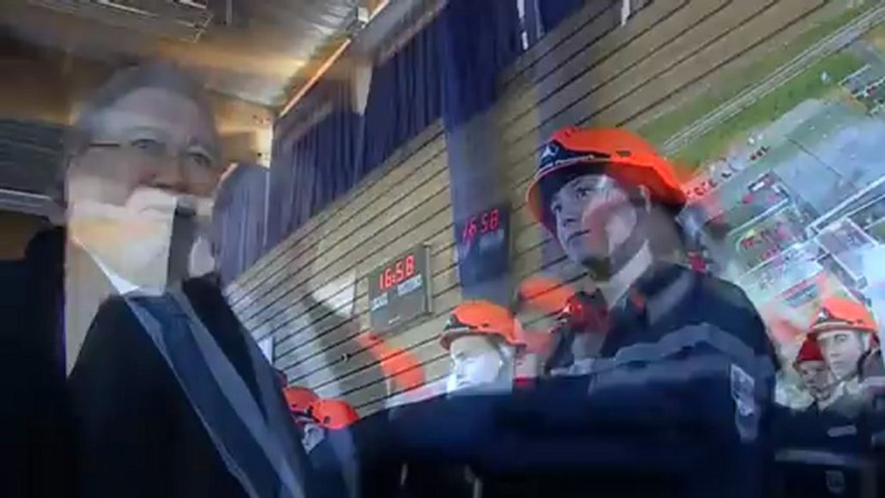 Remise des parkas aux jeunes sapeurs-pompiers de l'Oise