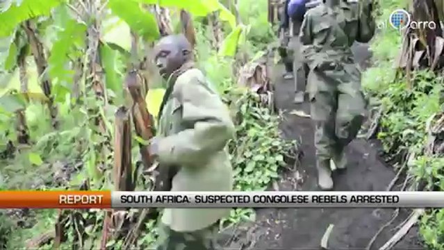 South Africa: Suspected Congolese rebels arrested