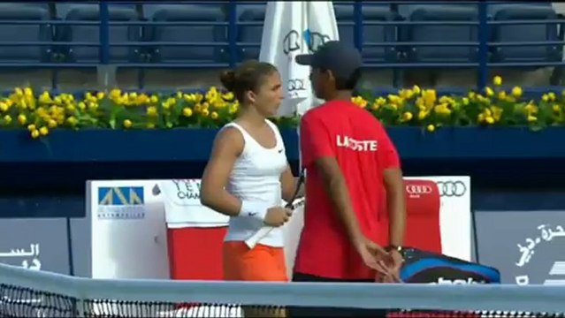 Errani in 3 set sulla Goerges - Dubai, 1° turno