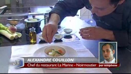 Michelin : Une 2ème étoile pour Alexandre Couillon (Vendée)