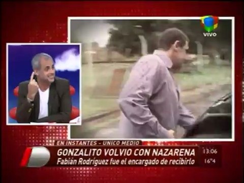 Rodriguez fue por Gonzalito a lo de Agostini-pronto.com.ar