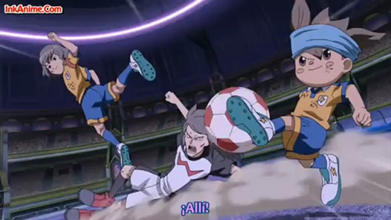 inazuma eleven go inazuma japon entra en el campo