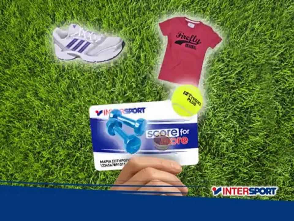 Score for More - Απόκτησε την κάρτα μέλους της INTERSPORT!