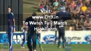 Live New Zealand Vs England 2nd ODI 20 Feb 2013 New Zealand v England 2nd ODI Highlights at Napier