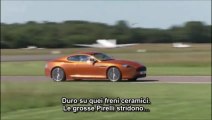 Aston Martin Virage in pista a Top Gear