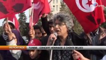 Tunisie : Concert hommage à Chokri Belaïd