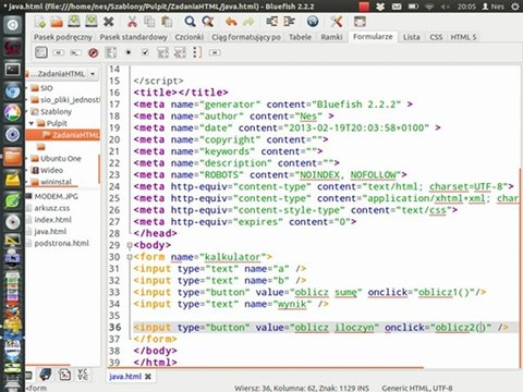 Tworzenie stron www - część 3 podstawy javascript