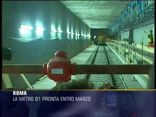 La metro B1 pronta entro marzo